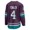 Dresovi Anaheim Ducks 30th Anniversary Replica Cam Fowler 2023-24 Treći Ljubičasta - Muške